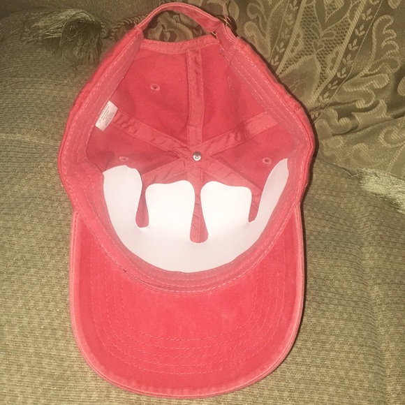 ❤️NWT Red Coral Cotton Baseball Cap - Picture 9 of 12